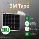 Elios Voltaic210F-T | 210W Semi Flexible Solar Panel with 3M tape