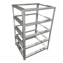 Elios Pylontech Rack 4 x US5000 | Galvanized steel