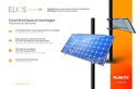 Solar Mounting Rack for 1 panel 2110x1042x40mm hot Galvanized