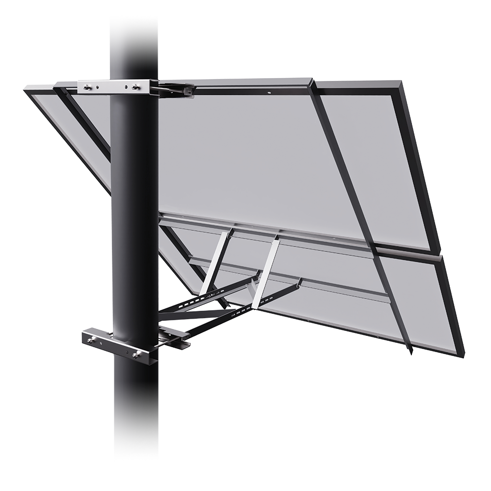 Solar Mounting Rack for 2 panels Hot Galvanized