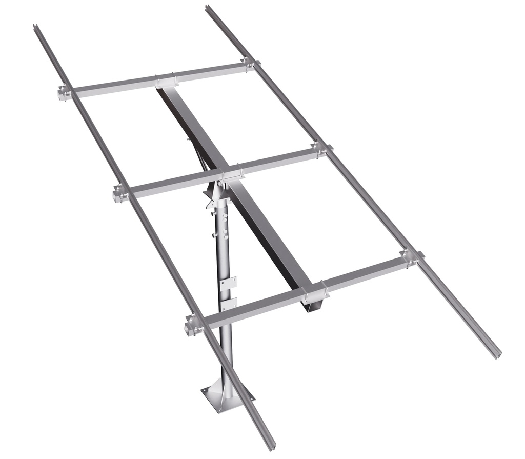 Pole Mount System for 4 Solar Panels | ELIOS Arbora P4