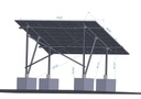 4 Solar Panels Ground Mount System | Volts Energies Ground Mounting System