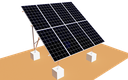 Ground Mount System For 8 Solar Panel | ELIOS Terra G8