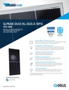 Hanwha - Q.PEAK DUO XL-G10 470W Bifacial, MC4