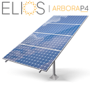 Pole Mount System for 4 Solar Panels | ELIOS Arbora P4