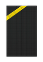 ​Elios Voltaic 200 | All Black 200W Solar Panel VOC 48VDC  ISC 5.68A Dimensions 58.8'' x 26.8'' Only 26.4Lbs Efficiency 22.9%