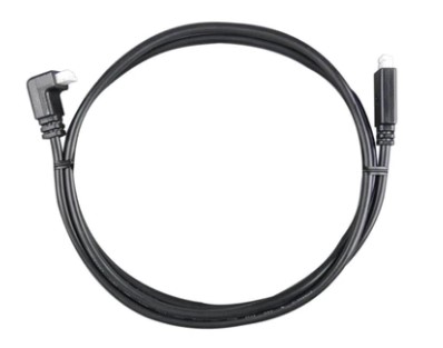 VE.Direct Cable 1,8m (one side Right Angle conn)