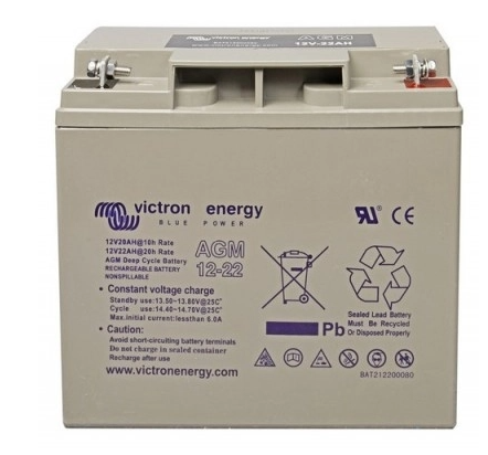12V/22Ah AGM Deep Cycle Batt.