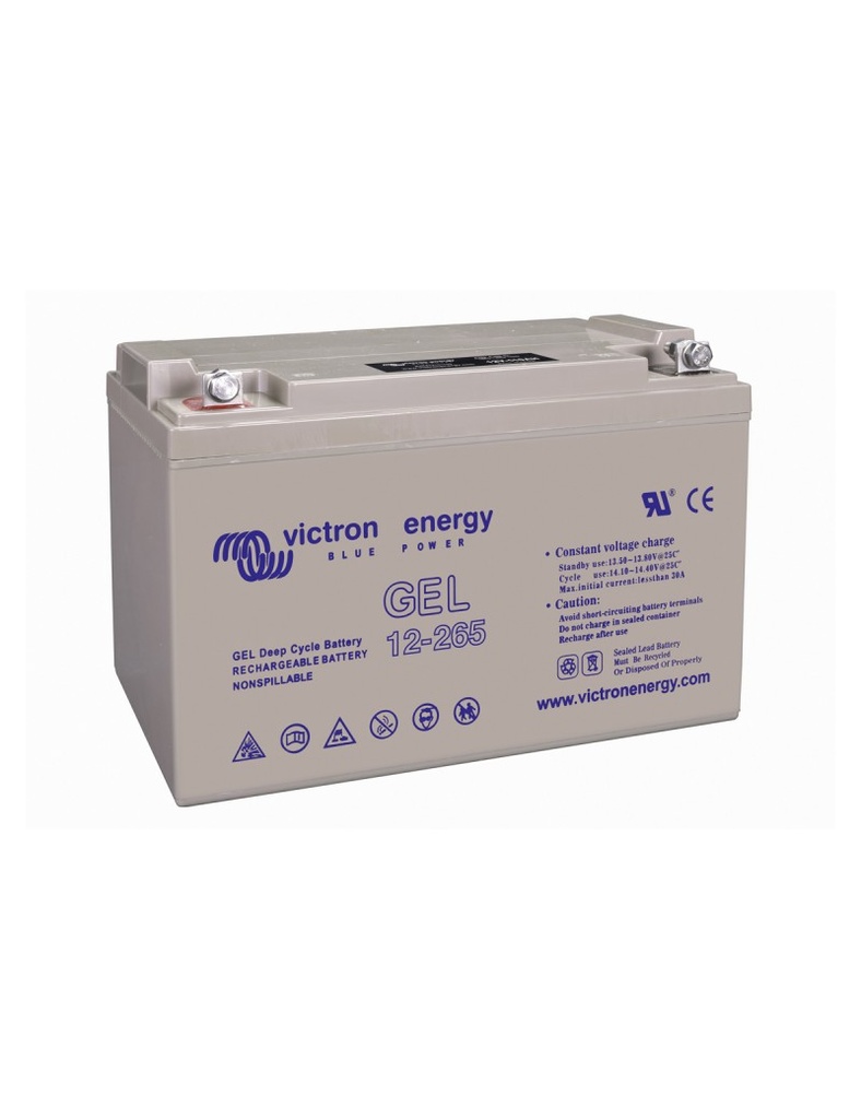 12V/265Ah GEL Deep Cycle Batt. (M8)