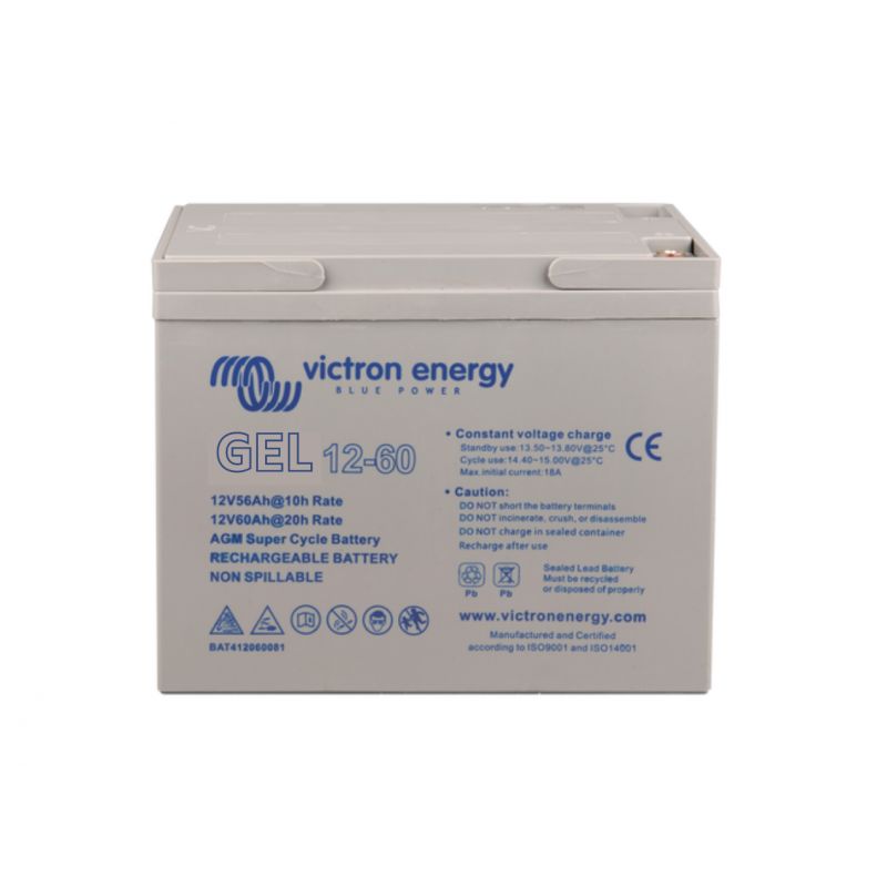 12V/60Ah Gel Deep Cycle Batt.