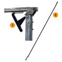 Elios Solar Panel Adjustment Handle for Elios Arbora P8