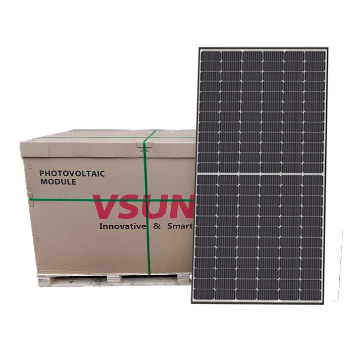 Skid 30 Vsun 450W Bi-Facial Solar Panel | PERC Cell Technology