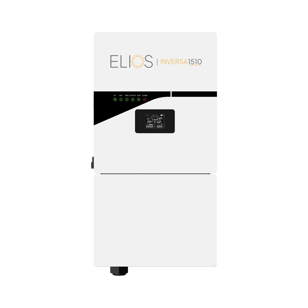 Elios Inversa1510 I 10KW/15KW Residential/Commercial All in one hybrid inverter charger 48V w/breakers UL1741SB/CSA C22.2