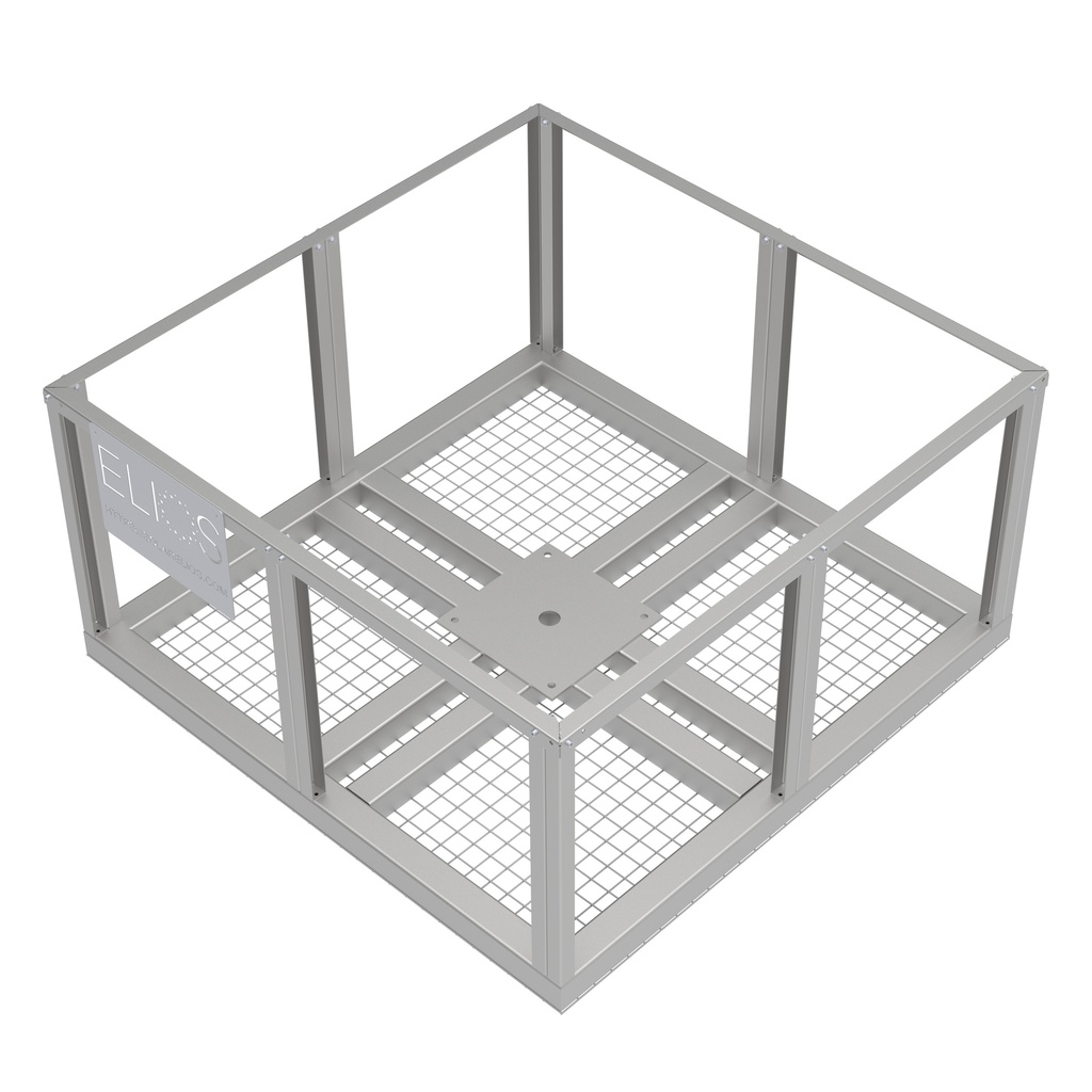 Elios Basket 4 panel post  for Elios Arbora P4 (To fill with rock, planks not included)