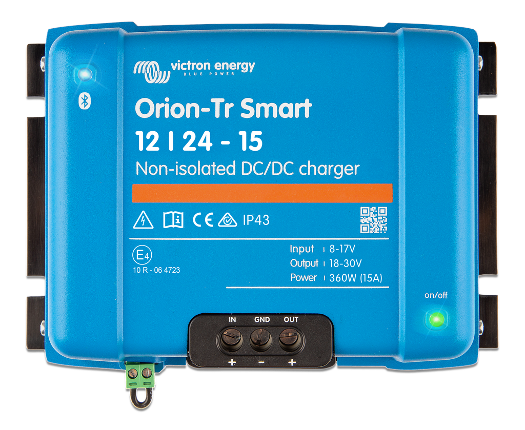 Orion-Tr Smart 12/24-15A (360W) Non-isolated DC-DC charger