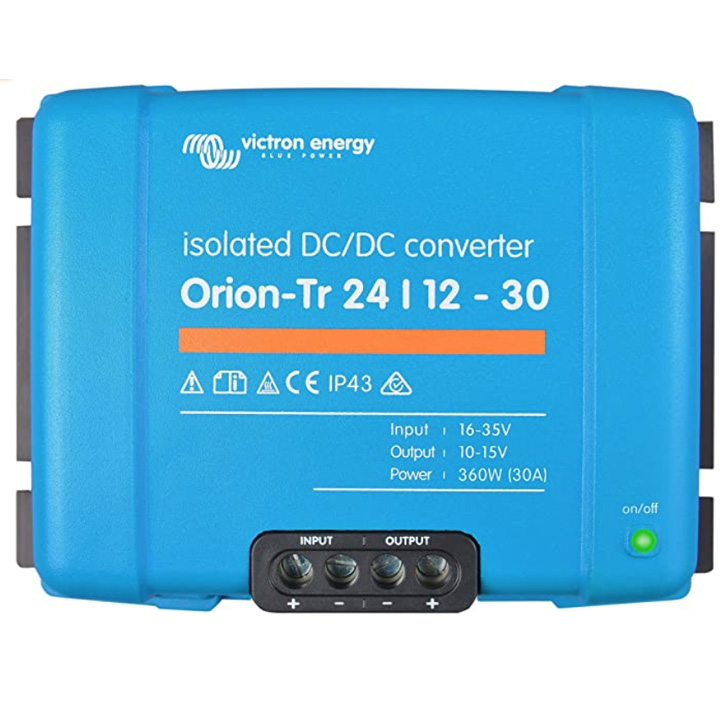 Orion-Tr 24/12-30A (360W) Isolated DC-DC converter