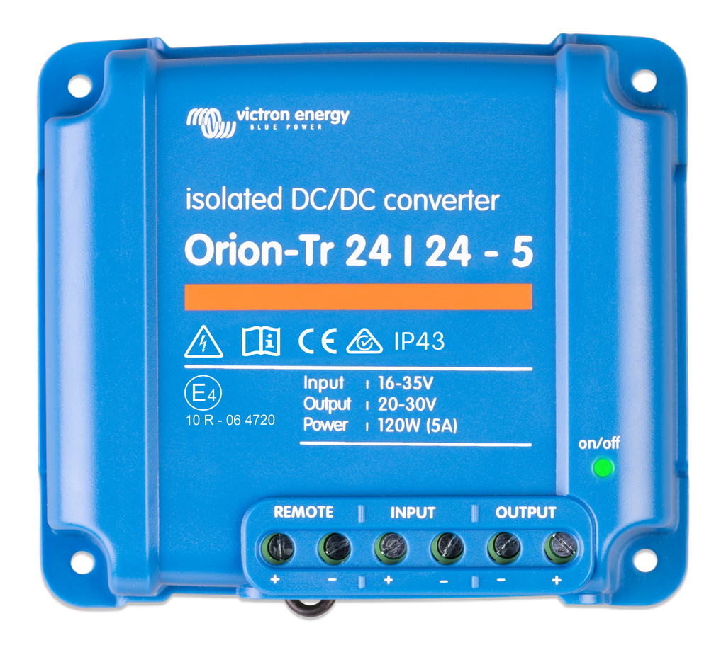 Orion-Tr 24/24-5A (120W) Isolated DC-DC converter Retail