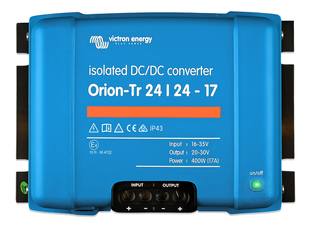 Orion-Tr 24/24-17A (400W) Isolated DC-DC converter