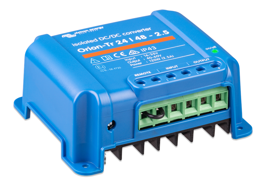 Orion-Tr 24/48-2,5A (120W) Isolated DC-DC converter