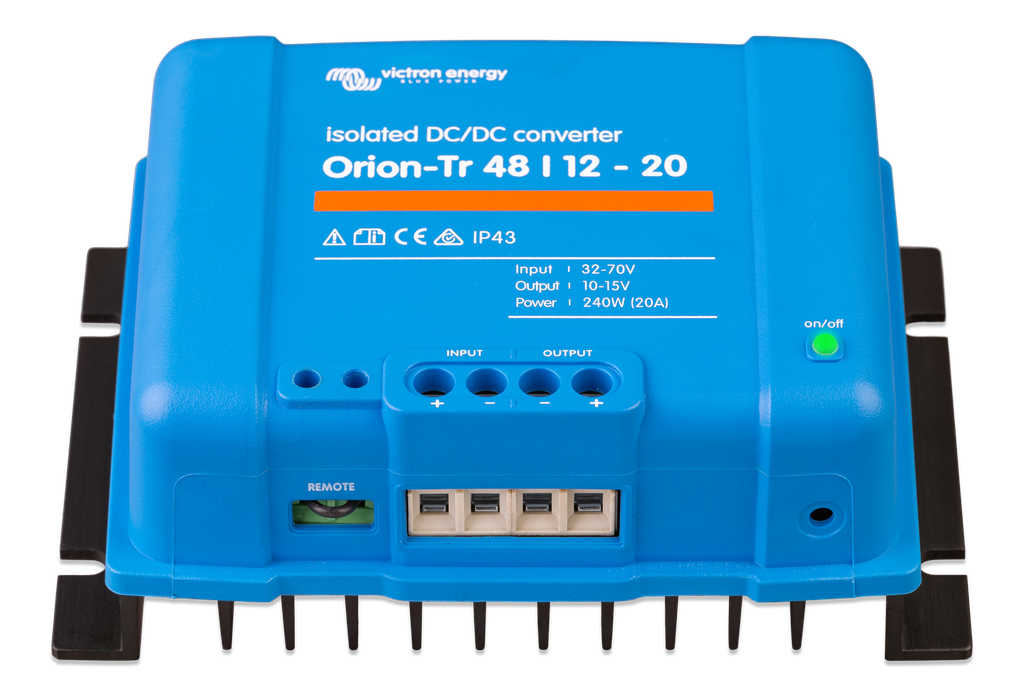 Orion-Tr 48/12-20A (240W) Isolated DC-DC converter