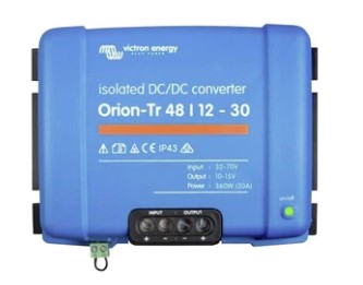Orion-Tr 48/12-30A (360W) Isolated DC-DC converter