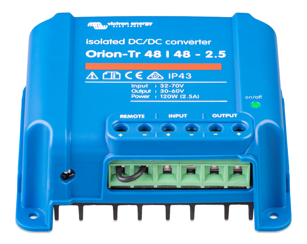 Orion-Tr 48/48-2,5A (120W) Isolated DC-DC converter