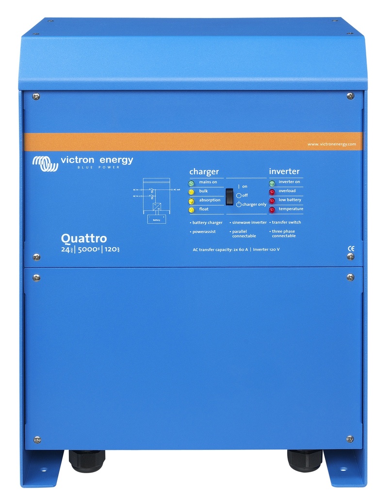 Quattro 24/5000/120-100/100 120V VE.Bus