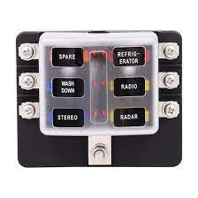 [CS-579A1] 6 WAY DC BLADE ATO FUSE with common positive