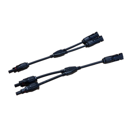 [ALIMC4Y / MC4 Y] 1 paire x MC4 Y branchement parallèle 2 branche électrique solaire 30A