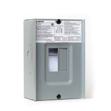 [EQL260] Siemens 2/4 Circuit 60A 120/240V Loadcentre Boitier breaker AC in
