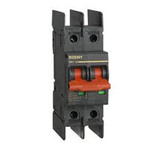 [BB1-632P50ANUL] BENY BB1-632P50ANUL - 2 Pole 50 Amps DC thermal magnetic Circuit breaker, 600VDC Max, 35.5mm, no polarity UL listed.