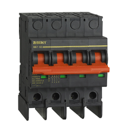 [BB1-634P501200V] BENY DC BREAKER BB1-63 4P 50A 1200V