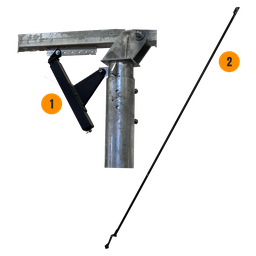 [ELIOS-PA8] Elios Solar Panel Adjustment Handle for Elios Arbora P8