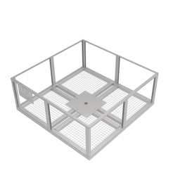 [TP-BA-8] Elios Basket 8 panel post for Elios Arbora P8(To fill with rock, planks not included)