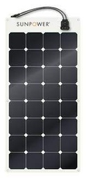[E-FLEX 100W] Panneau Solaire SunPower E-FLEX 100W Semi-Flexible 