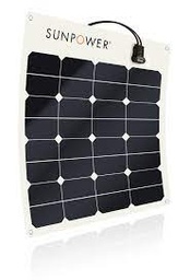 [E-FLEX 50W] Panneau Solaire SunPower E-FLEX 50W Semi-Flexible